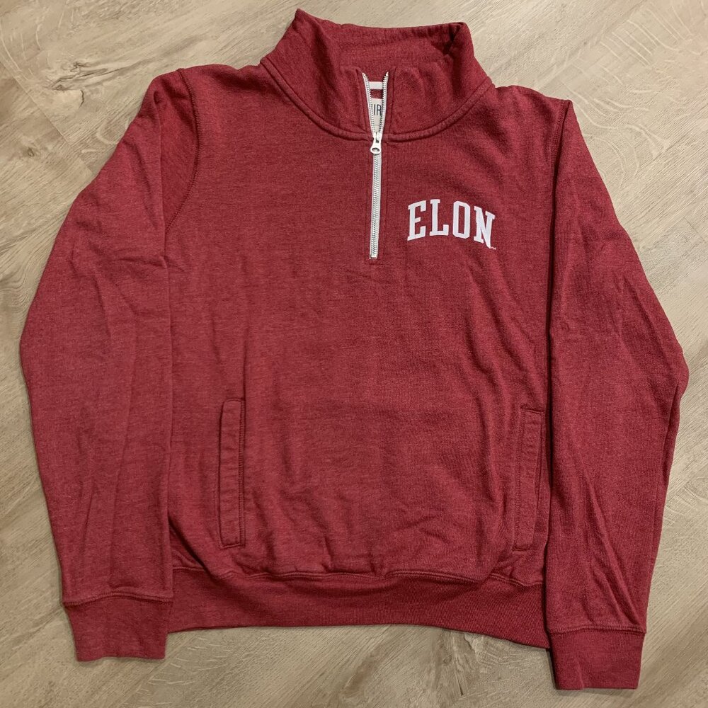 RedShirt Elon University Phoenix 1/4 Quarter Zip Sweatshirt Men's XL Pullover